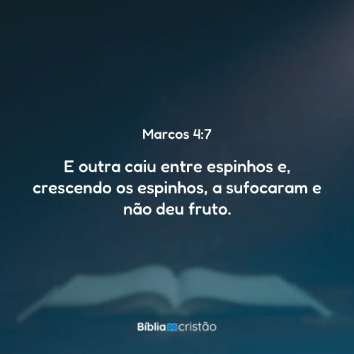 Marcos 4:7