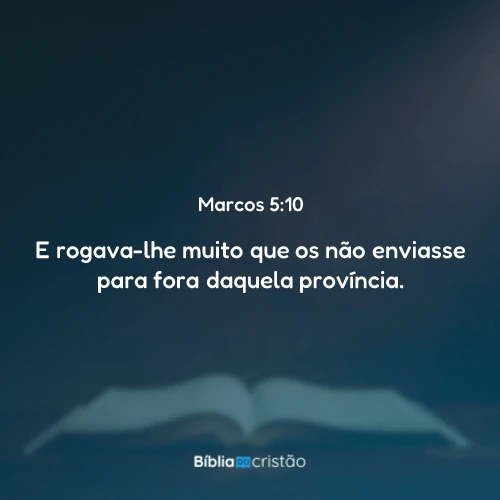 Marcos 5:10