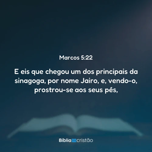Marcos 5:22