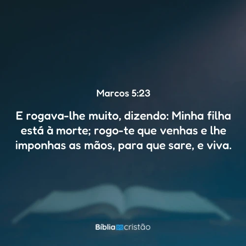 Marcos 5:23