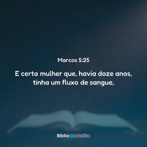 Marcos 5:25