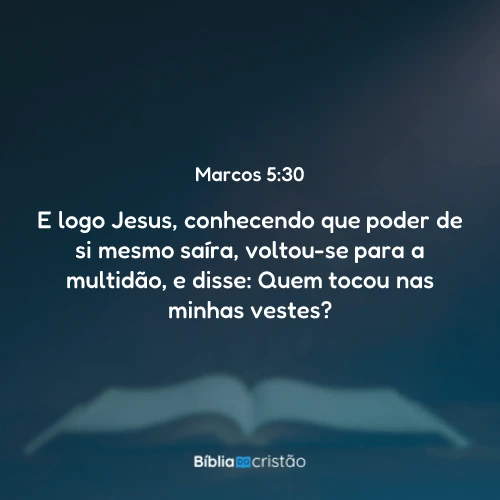 Marcos 5:30