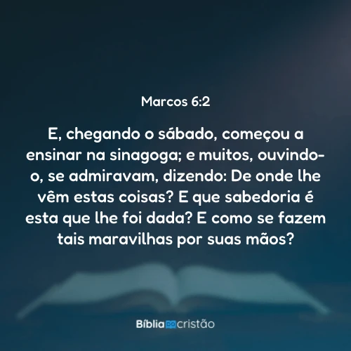 Marcos 6:2