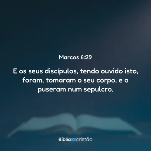 Marcos 6:29