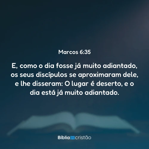 Marcos 6:35