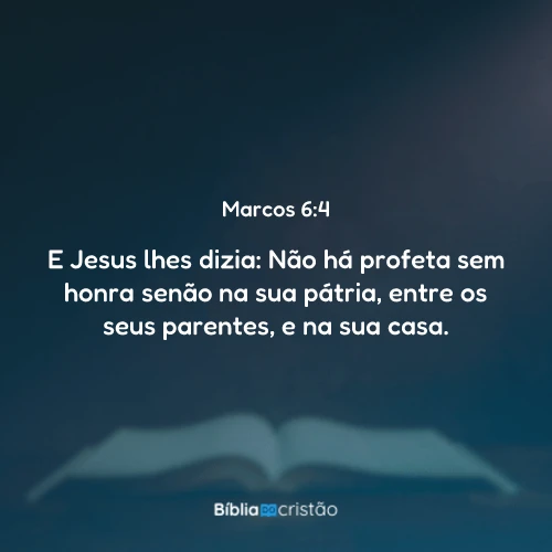 Marcos 6:4