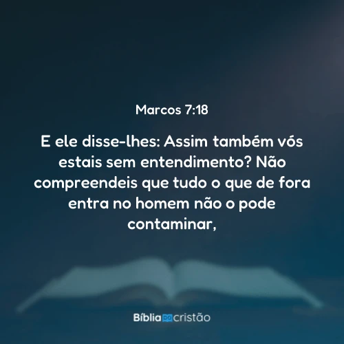 Marcos 7:18