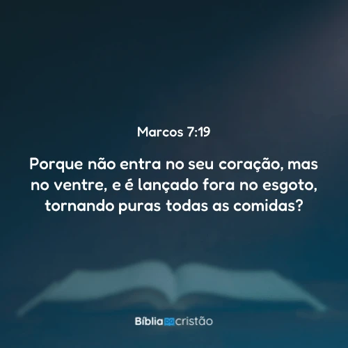 Marcos 7:19