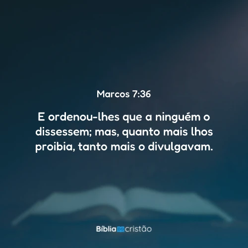 Marcos 7:36