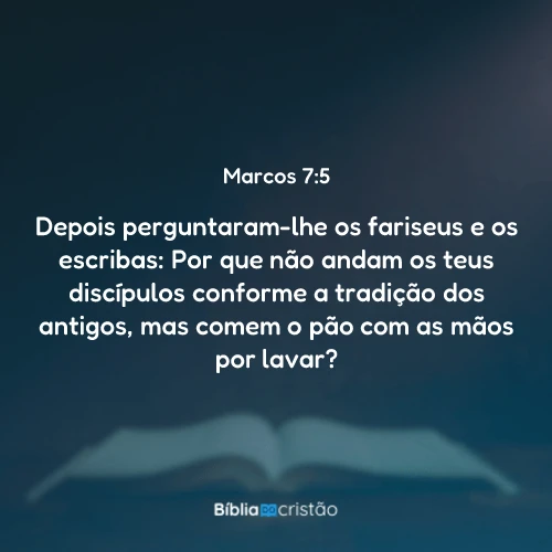 Marcos 7:5