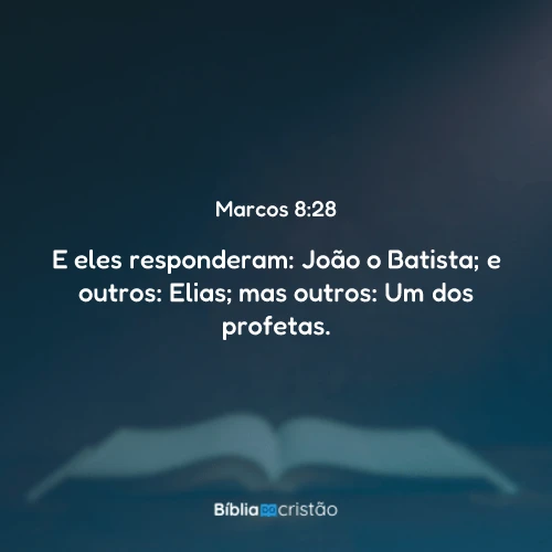 Marcos 8:28