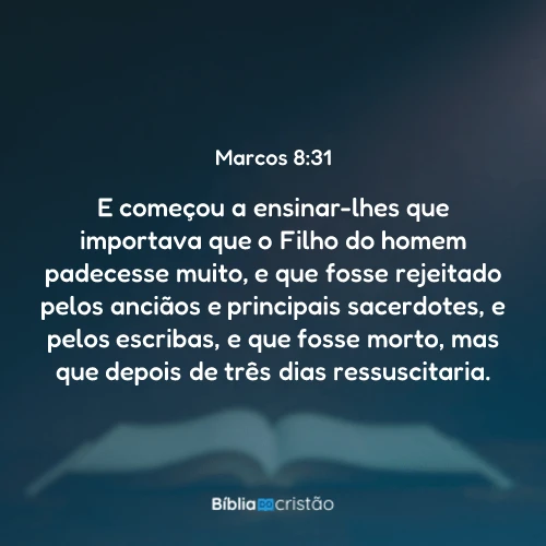 Marcos 8:31