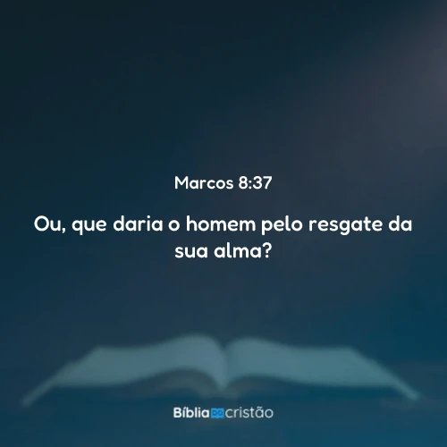 Marcos 8:37