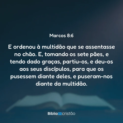 Marcos 8:6