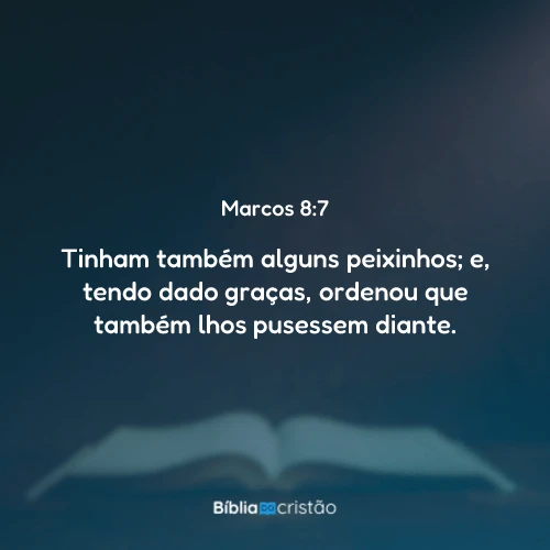 Marcos 8:7