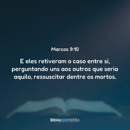Marcos 9:10