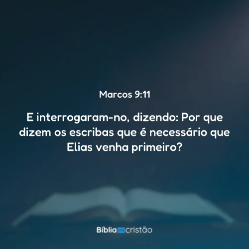 Marcos 9:11