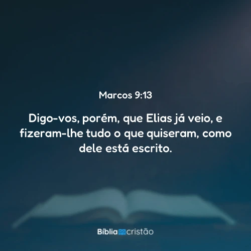 Marcos 9:13