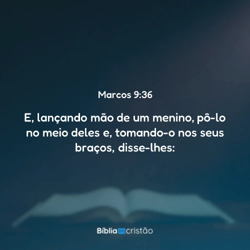 Marcos 9:36
