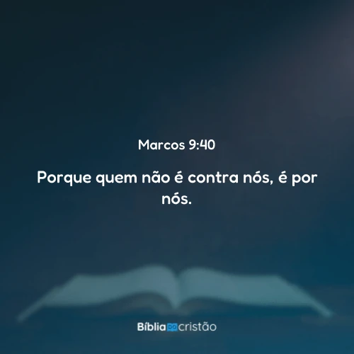 Marcos 9:40