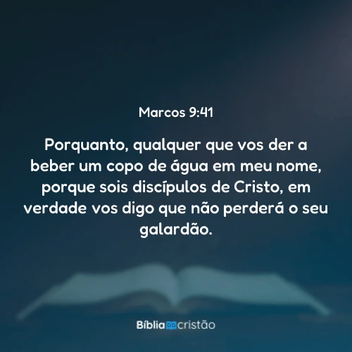 Marcos 9:41