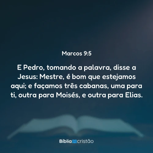 Marcos 9:5