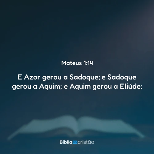 Mateus 1:14