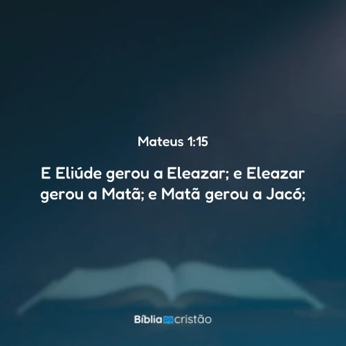 Mateus 1:15