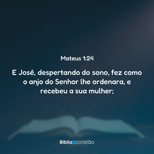 Mateus 1:24