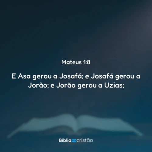 Mateus 1:8