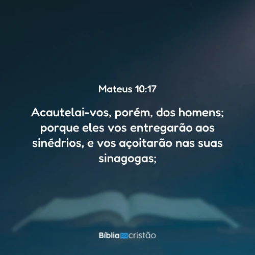 Mateus 10:17