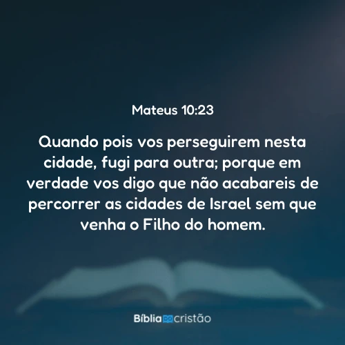 Mateus 10:23