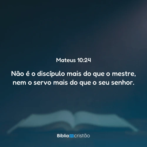 Mateus 10:24