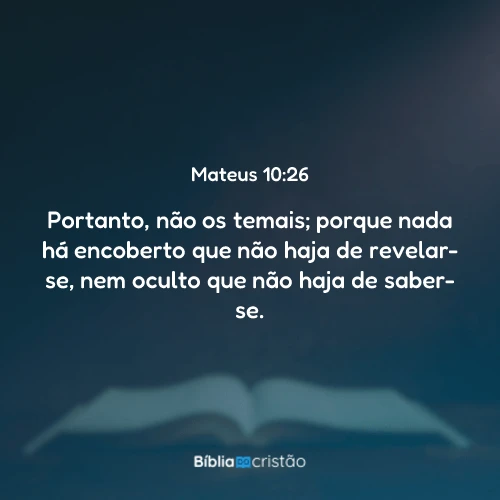 Mateus 10:26