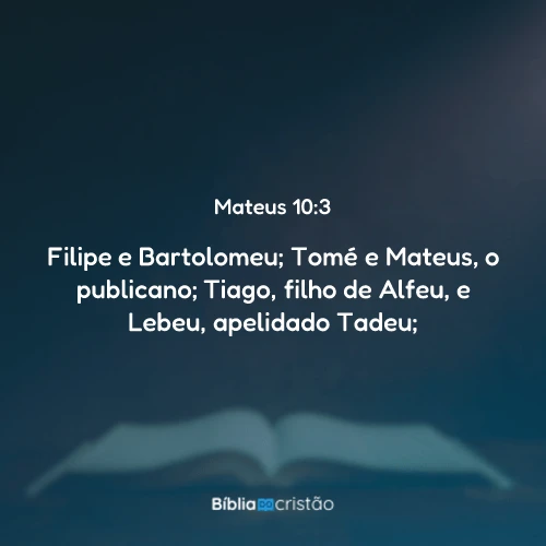Mateus 10:3