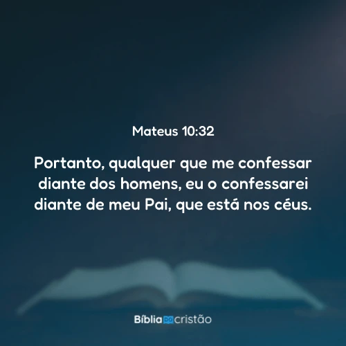Mateus 10:32