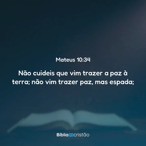 Mateus 10:34