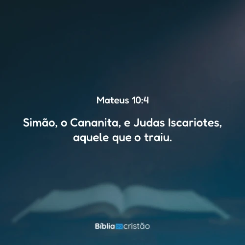 Mateus 10:4