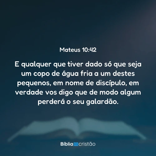 Mateus 10:42