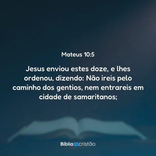 Mateus 10:5