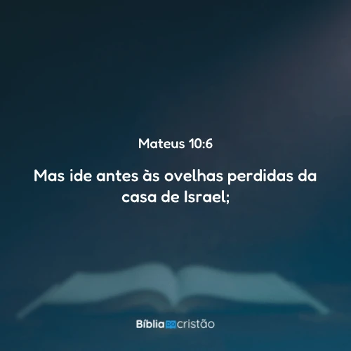 Mateus 10:6