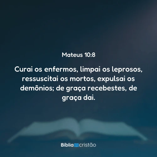 Mateus 10:8
