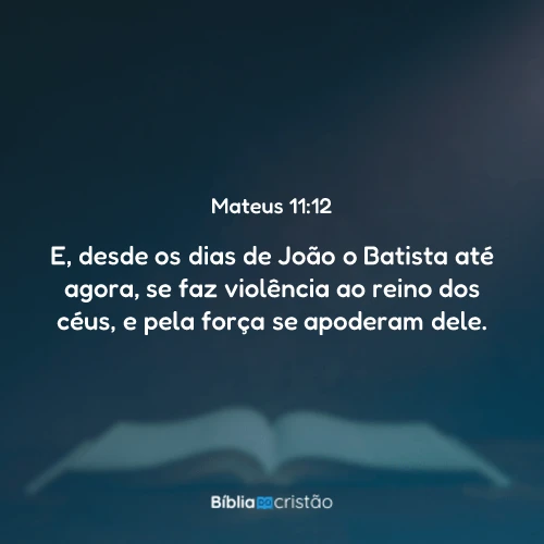 Mateus 11:12