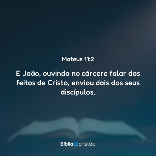 Mateus 11:2