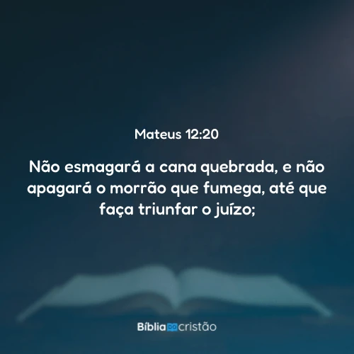 Mateus 12:20