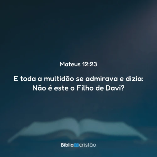 Mateus 12:23