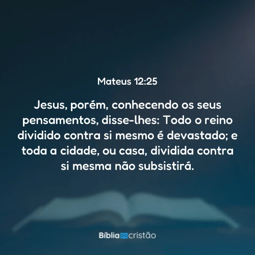 Mateus 12:25