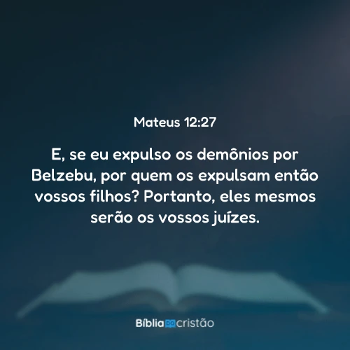 Mateus 12:27