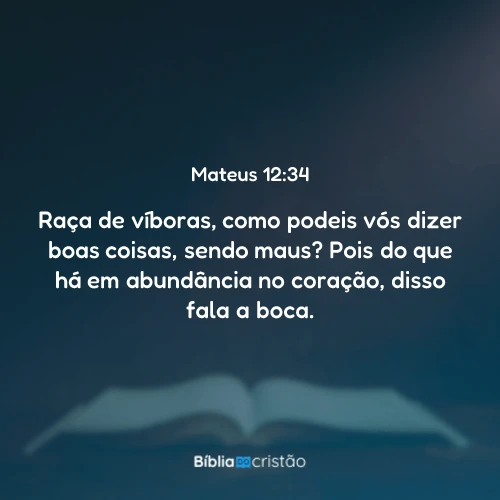 Mateus 12:34