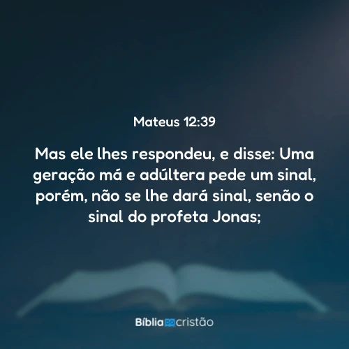 Mateus 12:39
